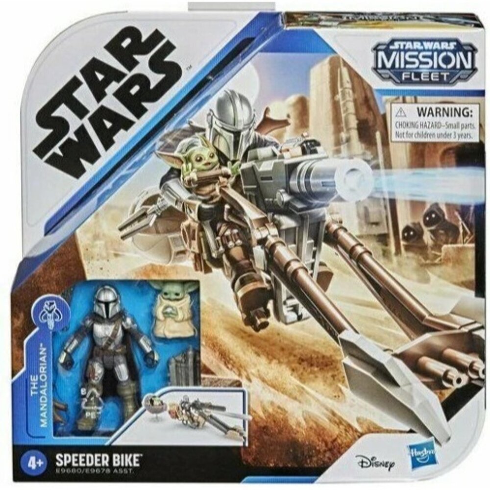 Star Wars Mission Fleet Mandalorian Baby Yoda Battle for the Bounty 2 Figure Set